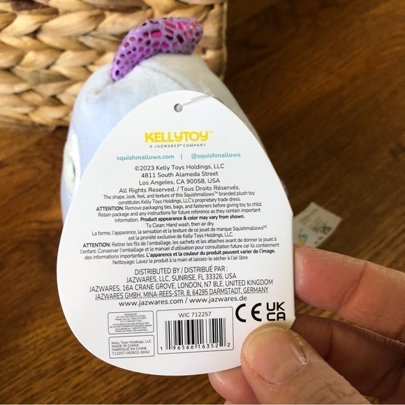 Squishmallows Colin the chameleon in 5” - Picture 7 of 7